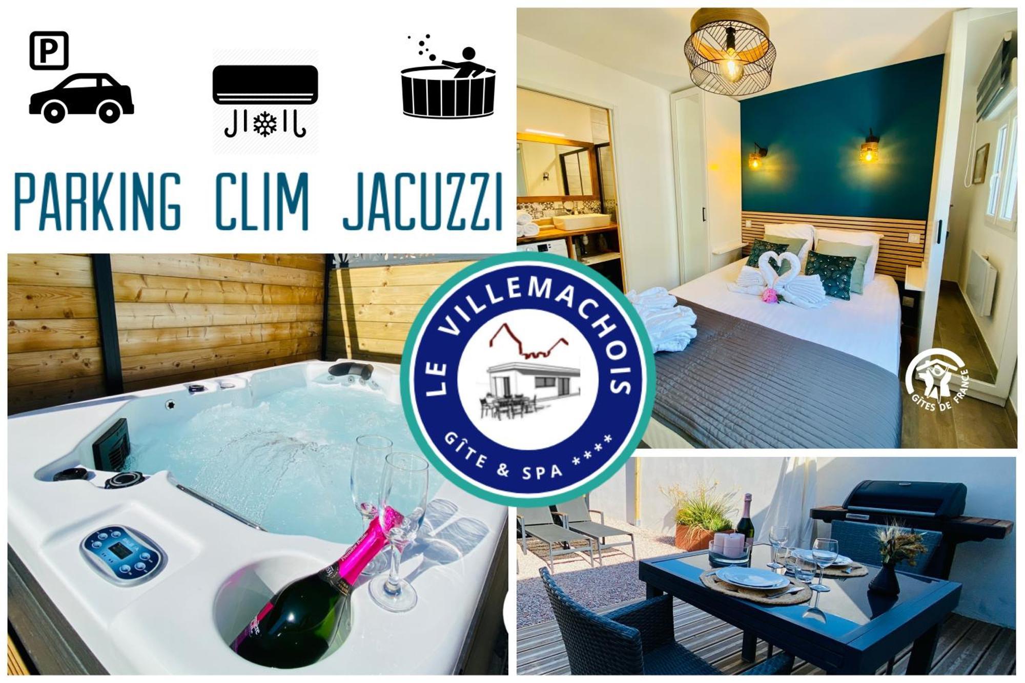 Gite & Spa Le Villemachois - 4 Etoiles - Jacuzzi Couvert - Calme Et Independant - Clim - Parking - 5 Min Carcassonne Villemoustaussou Exterior photo
