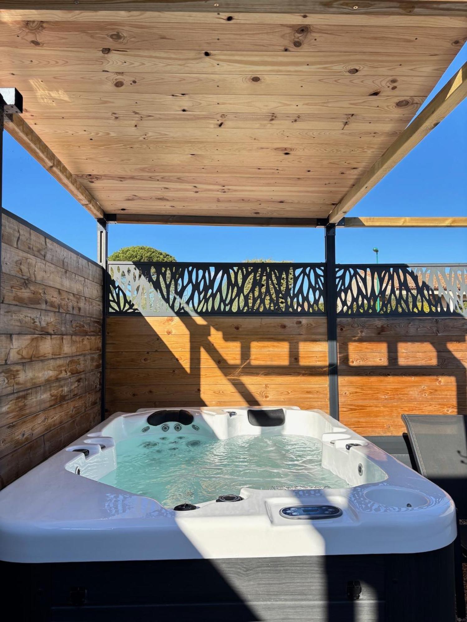 Gite & Spa Le Villemachois - 4 Etoiles - Jacuzzi Couvert - Calme Et Independant - Clim - Parking - 5 Min Carcassonne Villemoustaussou Exterior photo